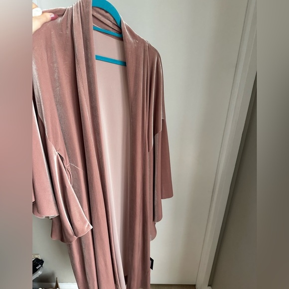 Norma Kamali beauty pink robe xs - Picture 1 of 6